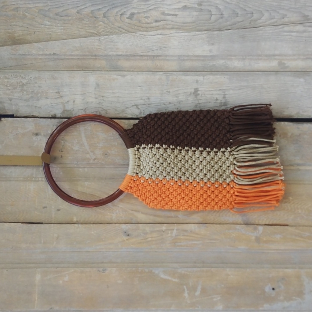 Vintage Macrame Bag